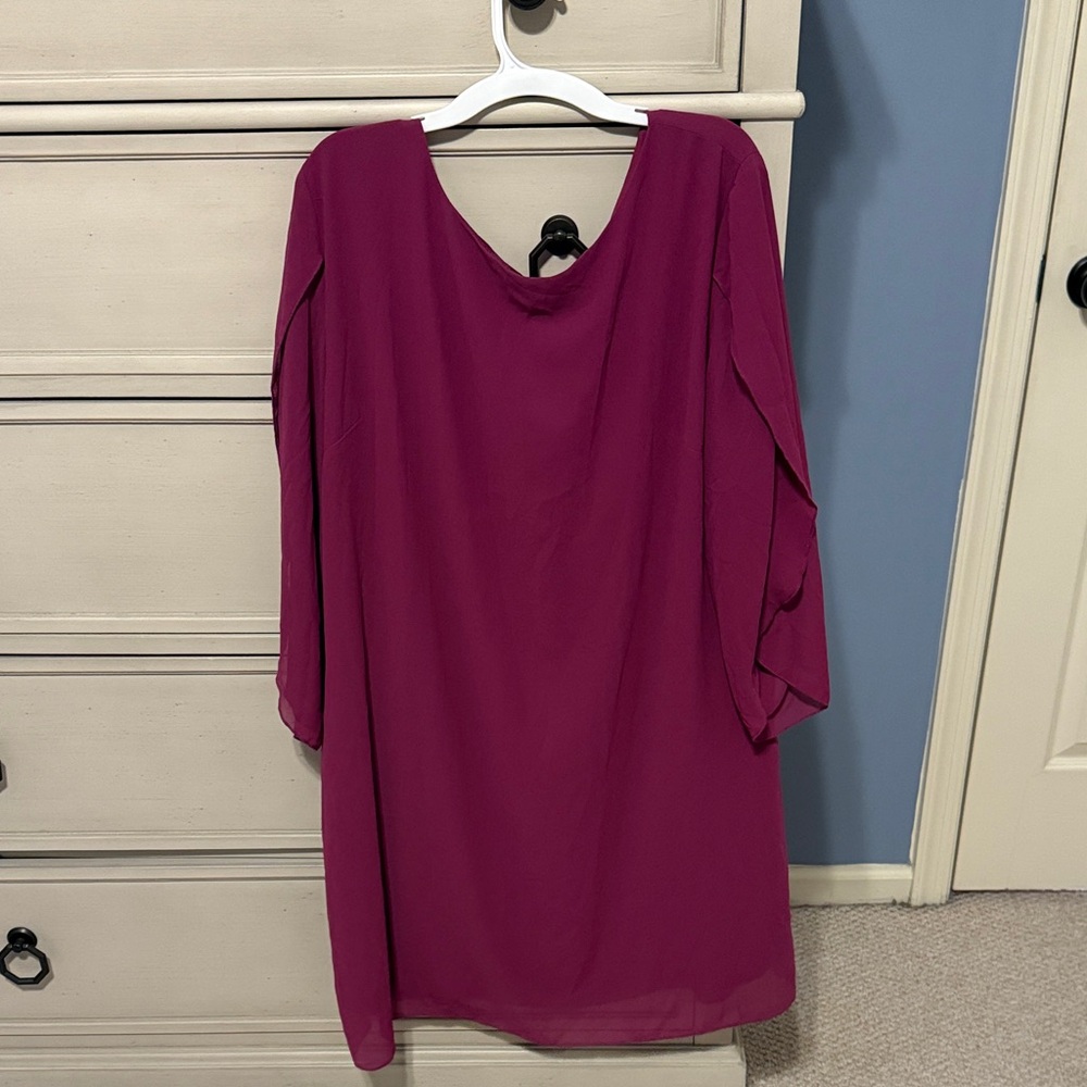 Grace Karin Magenta Dress